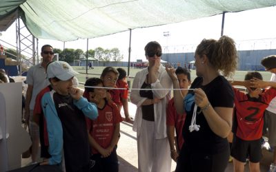 Screening visual deportivo en el I Torneo Alevines de Fútbol de Valencia