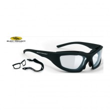 Gafas de protección deportiva Rudy Project Guardyan Matte Black / IMPACTX Photochromic Clear