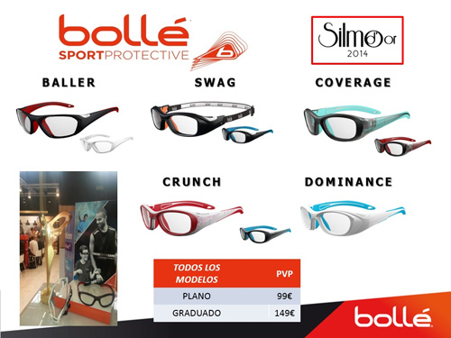 Colección gafas deportivas graduadas de protección Bollé Sport Protective