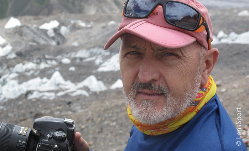 Gafas deportivas Cébé Proguide para alpinismo | Sebastián Álvaro en Karakorum
