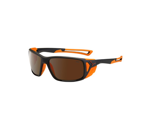 Gafas de Sol Cébé PROGUIDE CBPROG2 Matt Black Orange / 2000 Brown AR FM para alpinismo