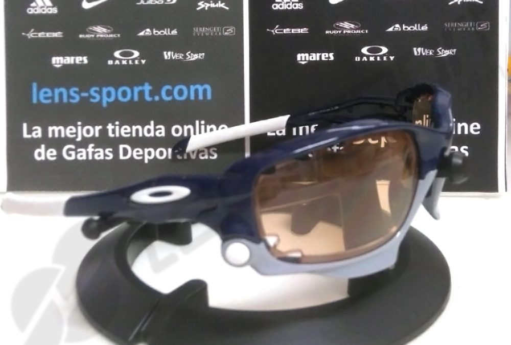 Oakley Racing Jacket graduada | Bicromáticas (Progresivas. Hipermetropía y astigm. leve)