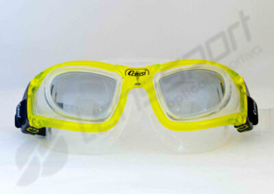 Gafas Cressi Galileo de natación graduadas | Transparente ( Hipermetropía moderada y astigmatismo leve)