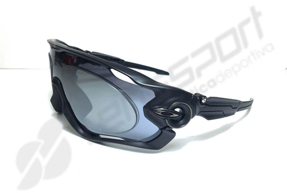 Oakley Jawbreaker graduadas | Black Ir. Polarized (Miopía leve y astigm. leve)