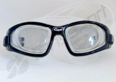 Gafas Cressi Galileo de natación graduadas | Transparente (Miopía elevada)