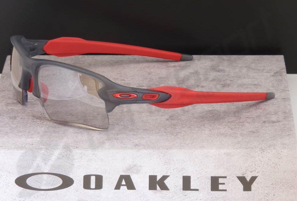 Gafas Oakley Flak 2.0 XL graduadas | Progresivas Fotocromáticas Black Iridium (Hipermetropía leve)